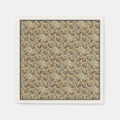 Halloween-grau Serviette (Vorderseite)