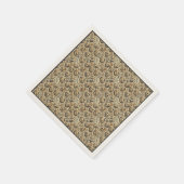 Halloween-grau Serviette (Ecke)