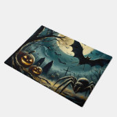 Halloween Graveyard Doormat Fußmatte (Schrägansicht)