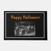 Halloween Graveyard Grabsteins individuell anpassb Fußmatte (Vorderseite)
