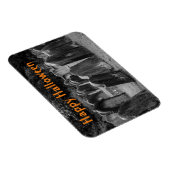 Halloween Graveyard Grabsteins Magnet (Rechte Seite)