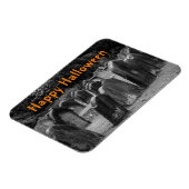 Halloween Graveyard Grabsteins Magnet (Linke Seite)
