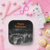 Halloween Graveyard Grabsteins Pappteller (Party)