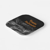 Halloween Graveyard Grabsteins Pappteller (Gewinkelt)