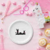 Halloween Graveyard Pappteller (Party)