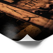 Halloween Graveyard Poster (Ecke)