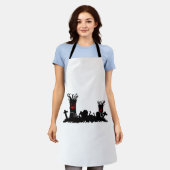 Halloween Graveyard Schürze (Getragen)