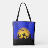 Halloween Graveyard Tasche (Rückseite)