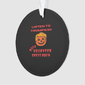 Halloween Great Again Classic - Retro Pumpkin Ornament (Vorderseite)