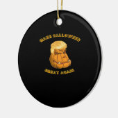 Halloween Great Again Classic - Sloth in Cost Keramik Ornament (Links)