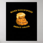 Halloween Great Again Classic - Sloth in Cost Poster (Vorne)