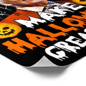 Halloween Great Again Funny Trump Jack O Lant Poster (Ecke)