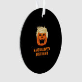 Halloween Great Again Funny Trumpkin - Basic Ornament (Vorderseite)