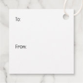 Halloween Great Dane Dogs Kürbislaterne Geschenkanhänger (Rückseite)