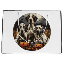Halloween Great Dane Dogs Kürbislaterne