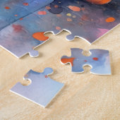 Halloween Great Dane mit Pumpkins Beängstigend Puzzle (Seite)