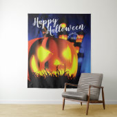 Halloween Great Pumpkin Lantern Party Hintergrund Wandteppich (Beispiel)