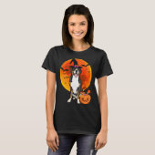 Halloween Greater Swiss Mountain Dog Jack O Lanter T-Shirt (Vorne ganz)