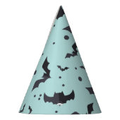 Halloween Green Bat Pattern Partyhütchen (Links)