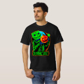 Halloween Green Beängstigend Sack Man Pumpkin Men' T-Shirt (Vorne ganz)