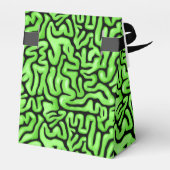 Halloween Green Brains Geschenkschachtel (Rückseite)