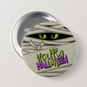 Halloween Green ID685 Button (Vorne & Hinten)