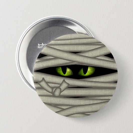 Halloween Green ID685 Button (Vorne & Hinten)