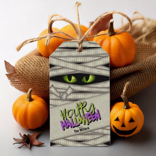Halloween Green ID685 Geschenkanhänger
