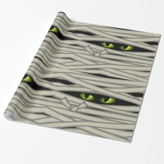 Halloween Green ID685 Geschenkpapier (Ungerollt)