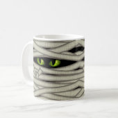 Halloween Green ID685 Kaffeetasse (Vorderseite Links)