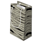 Halloween Green ID685 Kleine Geschenktüte (Rückseite Schrägansicht)