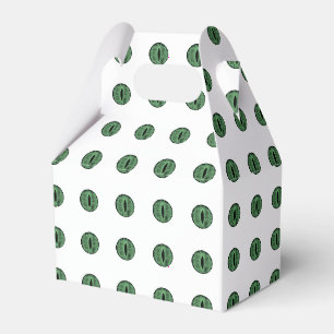 Halloween Green Polka Dot Eyes Geschenkschachtel