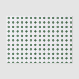 Halloween Green Polka Dot Eyes Seidenpapier