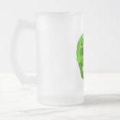 Halloween Green Skull Party Tasse (Links)
