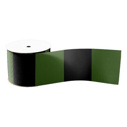 Halloween Green und Black Ribbon Ripsband (Spule)