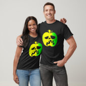 Halloween Green Yellow Pumpkin T-Shirt (Unisex)