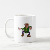 Halloween Green Zombie Monster Kaffeetasse (Links)
