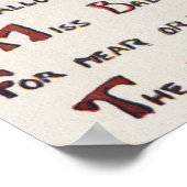 Halloween GreetingApple Heads Poster (Ecke)