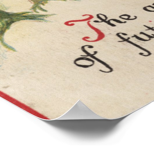 Halloween GreetingCabbage Anthropomorphismus Poster (Ecke)