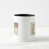 Halloween GreetingGoblin in Window Tasse (Zentrum)