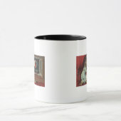 Halloween GreetingHexe aus dem Fenster Tasse (Zentrum)