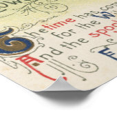 Halloween GreetingHextanz und Kürkin Poster (Ecke)