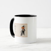 Halloween GreetingJack-O-Lantern in Tux Tasse (Vorderseite Links)