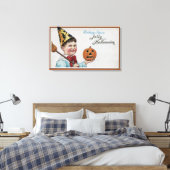 Halloween GreetingJolly Halloween Leinwanddruck (Insitu (Schlafzimmer))