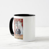 Halloween GreetingMan und Ghost Tasse (Vorderseite Links)