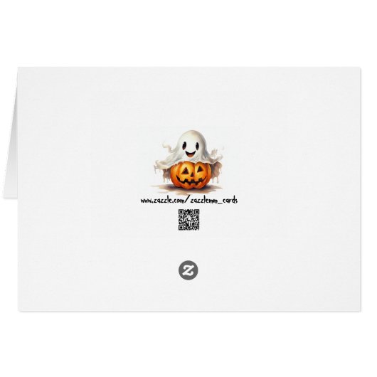 Halloween Greetings (Rückseite Horizontal)