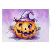 Halloween Greetings (Vorderseite (Horizontal))