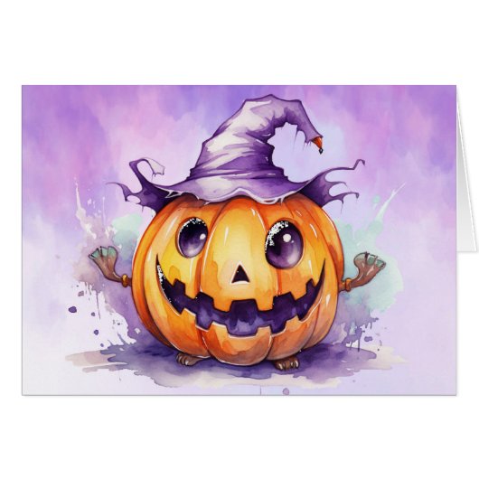 Halloween Greetings (Vorderseite (Horizontal))
