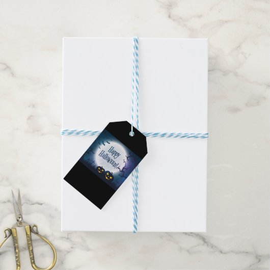 Halloween Greetings Geschenkanhänger (Mit Garn)