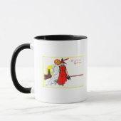 Halloween Greetings Hexe Tasse (Links)